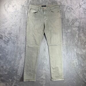 FIDELITY Jimmy Slim Straight Jeans Men's Size 33x34 Green Pistachio Denim Pants